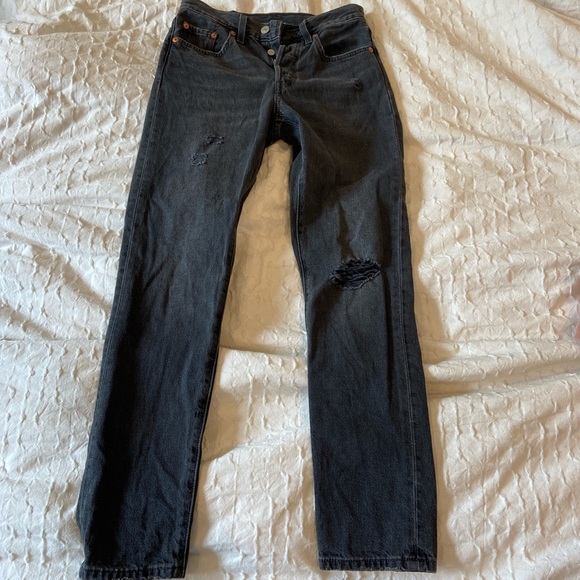 black levi’s 501 mom jeans - Picture 2 of 4